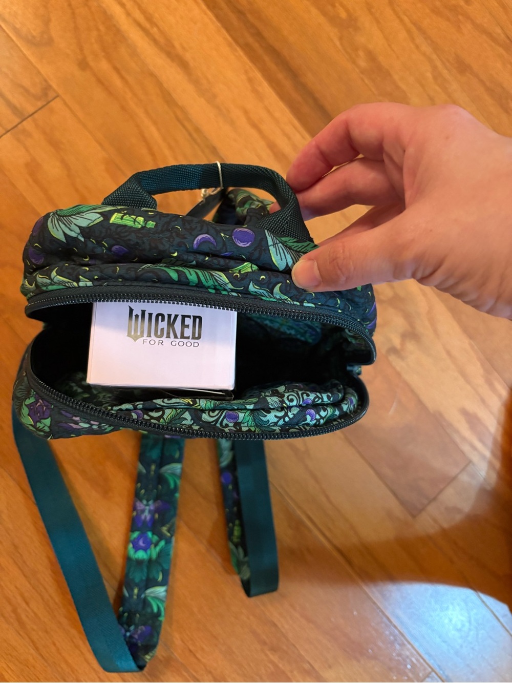 Wicked x Vera Bradley Mini Branbury Backpack - Picture 5 of 5
